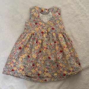 SOSOMI Heart Cut Out Baby Dress Multi SIZE 18-24 MONTHS Playful Heart Detail